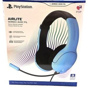 PDP AIRLITE Wired Stereo Gaming Headset for PS4 & PS5